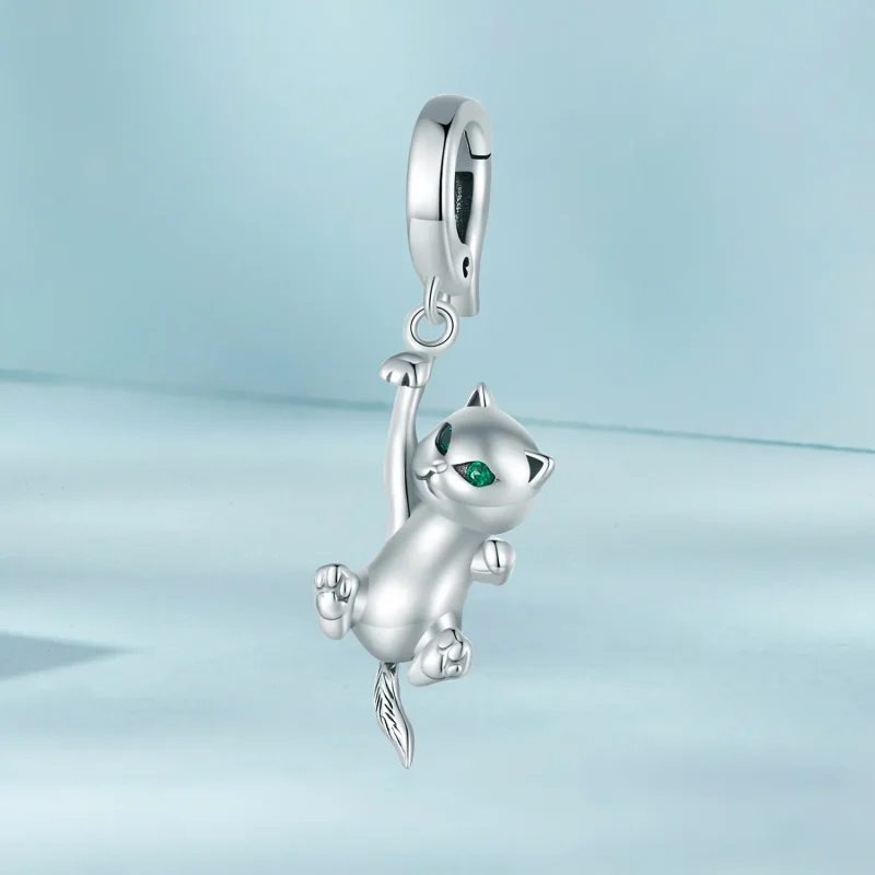 (immagine per) Pendente Gatto Stile Pandora - SCC2572 - Visualizza 2