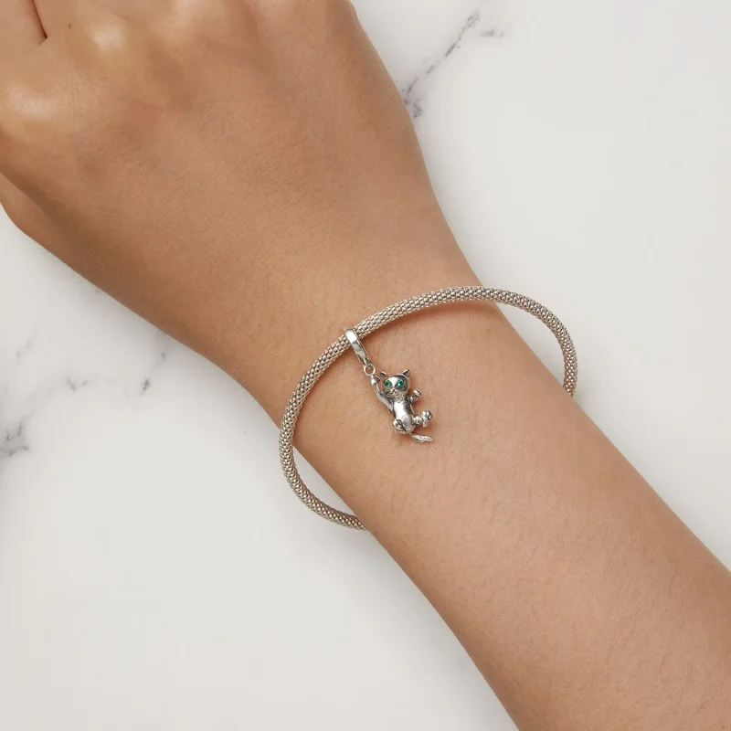 (immagine per) Pendente Gatto Stile Pandora - SCC2572 - Visualizza 7