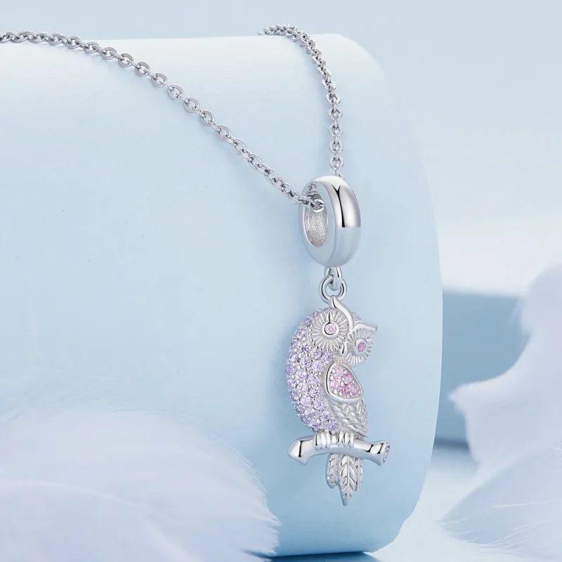 (immagine per) Pendente gufo stile Pandora - BSC832 - Visualizza 2