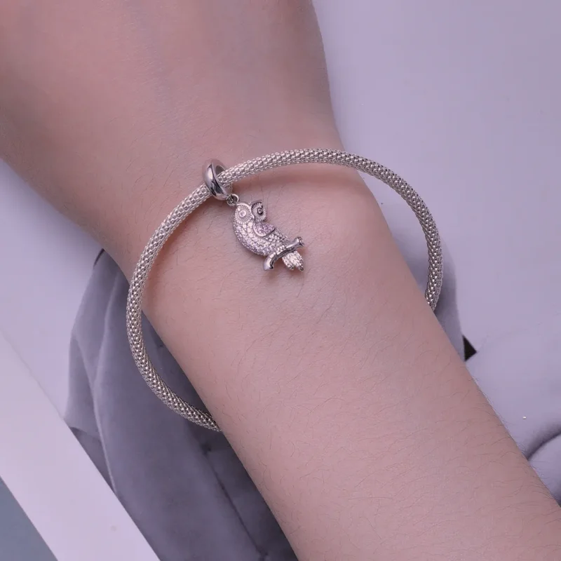 (immagine per) Pendente gufo stile Pandora - BSC832 - Visualizza 5