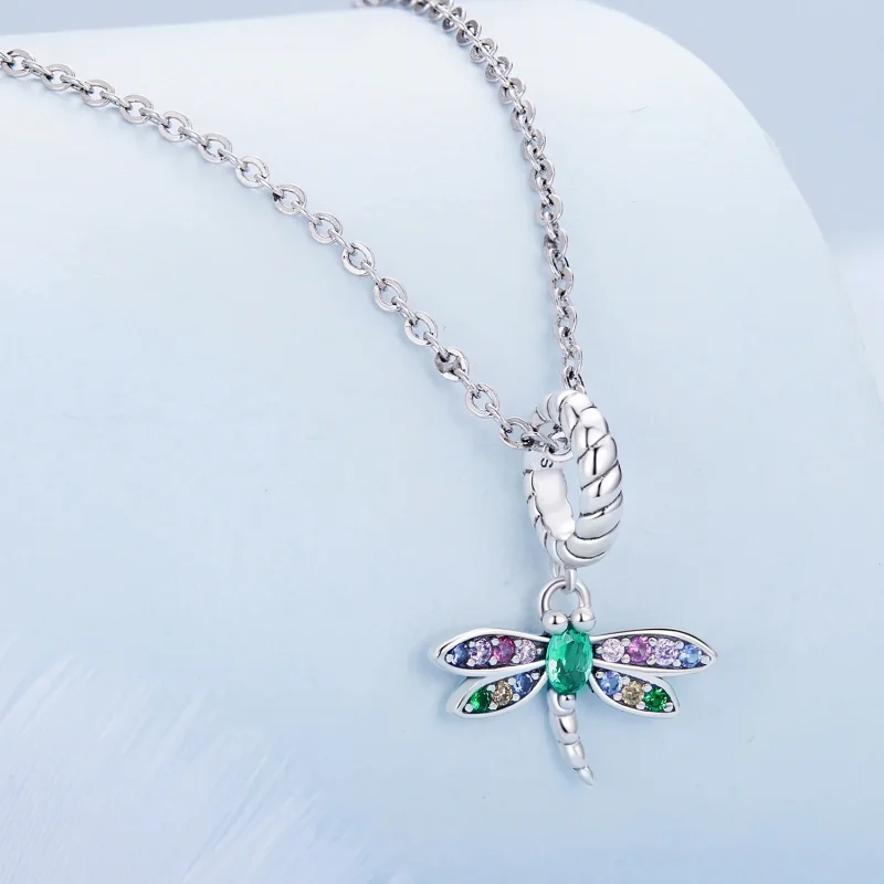 (immagine per) Pendente Libellula Stile Pandora - SCX141 - Visualizza 2