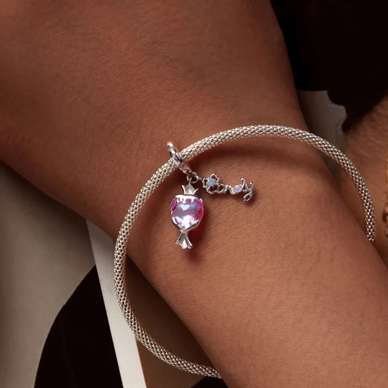 (immagine per) Pendente Pandora Style Pink Candy - SCC2640 - Visualizza 5
