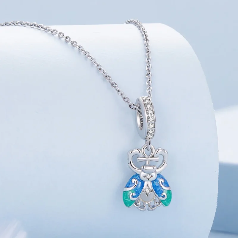 (immagine per) Pendente Scarabeo Stile Pandora - BSC881 - Visualizza 2