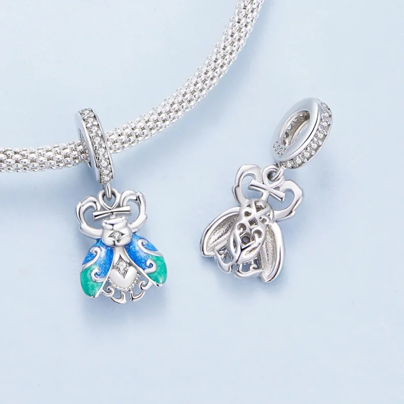 (immagine per) Pendente Scarabeo Stile Pandora - BSC881 - Visualizza 4