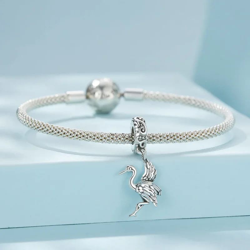 (immagine per) Pendente stile Pandora con gru - SCC2634 - Visualizza 3