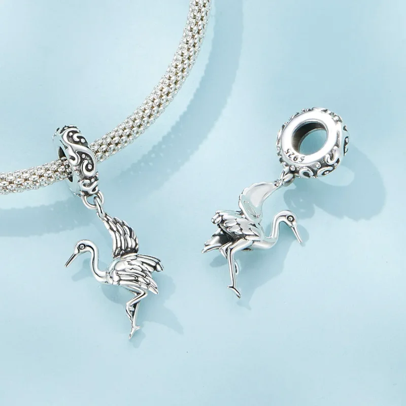 (immagine per) Pendente stile Pandora con gru - SCC2634 - Visualizza 4