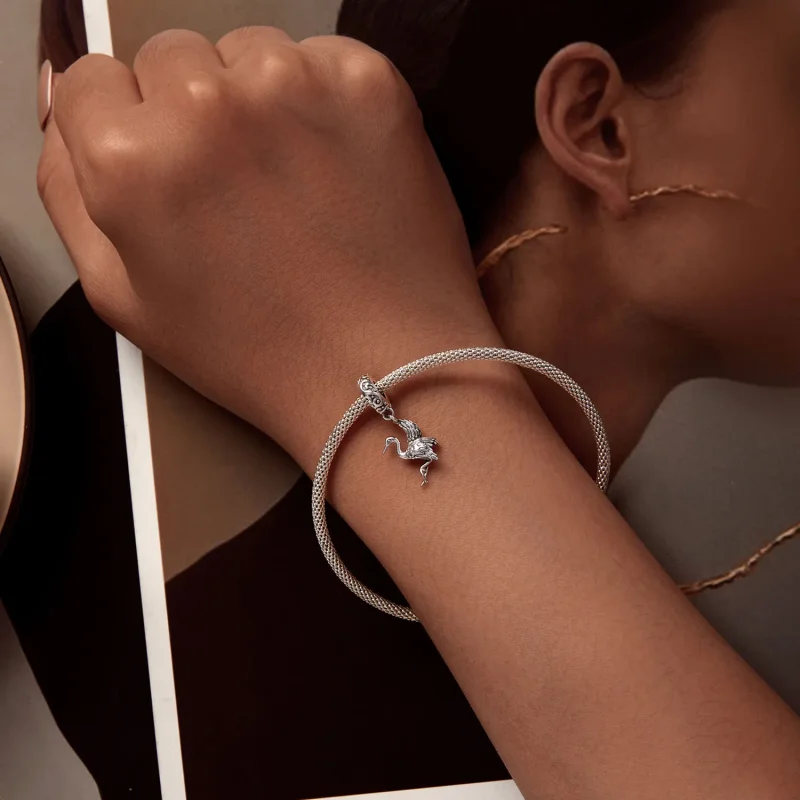 (immagine per) Pendente stile Pandora con gru - SCC2634 - Visualizza 5