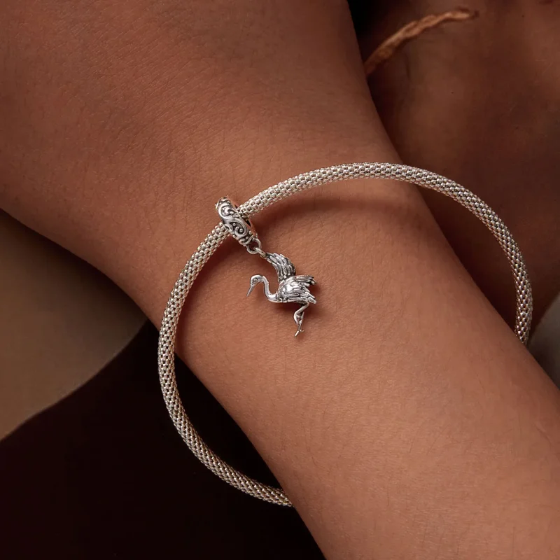(immagine per) Pendente stile Pandora con gru - SCC2634 - Visualizza 6