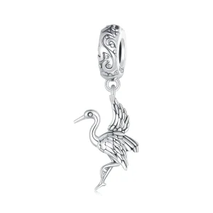 (immagine per) Pendente stile Pandora con gru - SCC2634