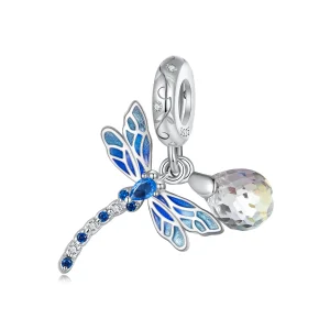 (immagine per) Pendente stile Pandora con libellula - SCC2597