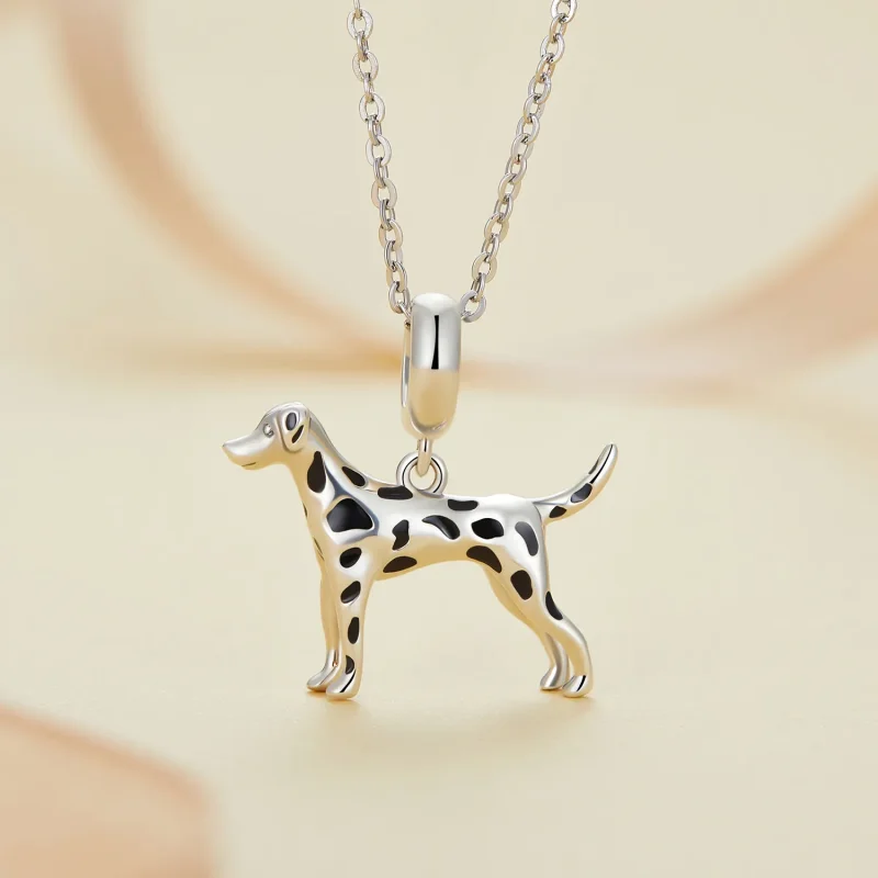 (immagine per) Pendente Stile Pandora Dalmata - BSC798 - Visualizza 3