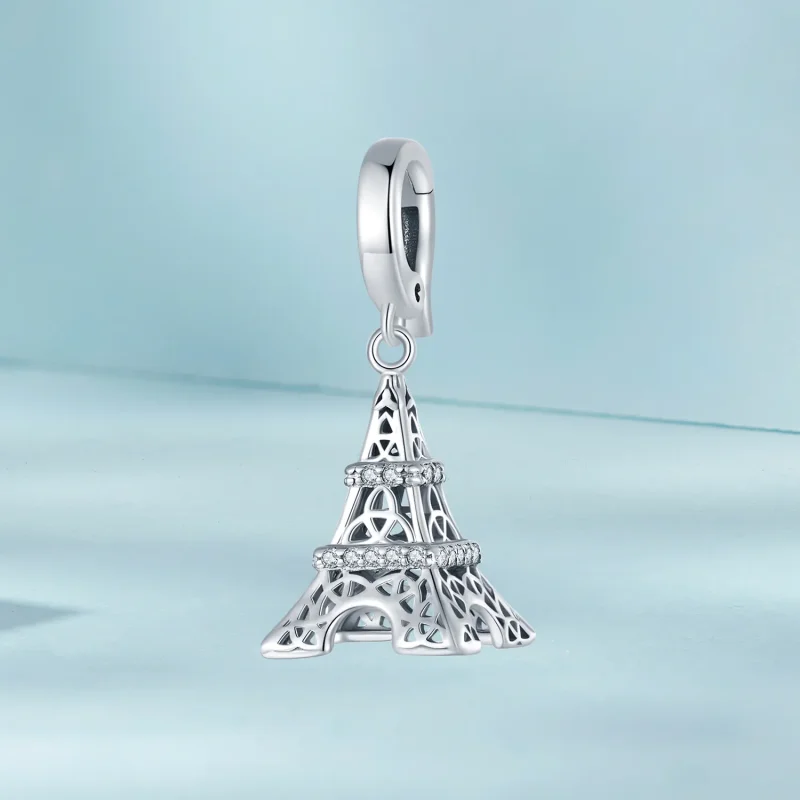(immagine per) Pendente stile Pandora della Torre Eiffel - SCC2570 - Visualizza 2
