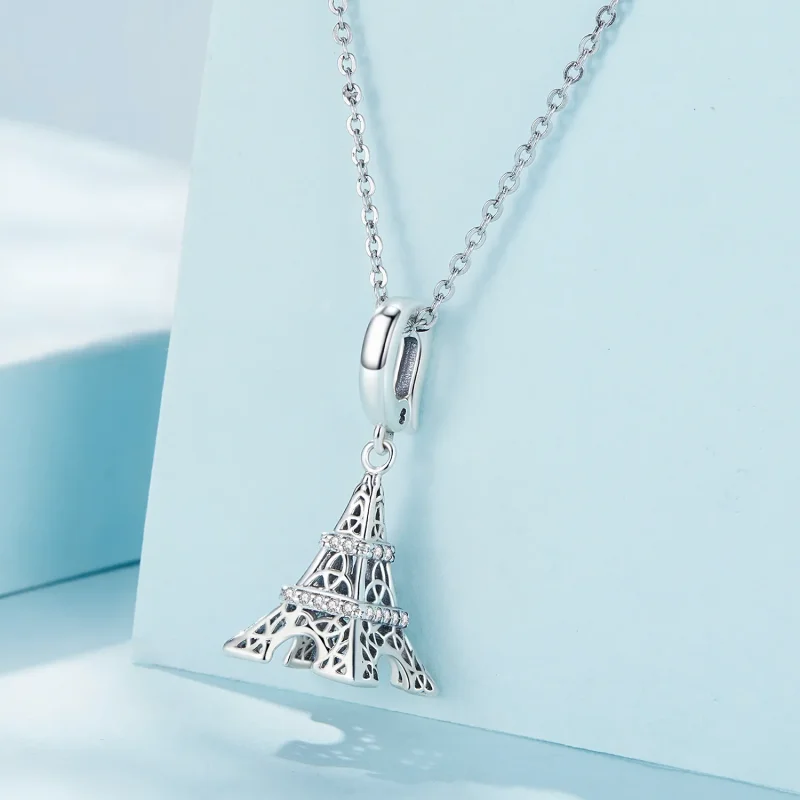 (immagine per) Pendente stile Pandora della Torre Eiffel - SCC2570 - Visualizza 3