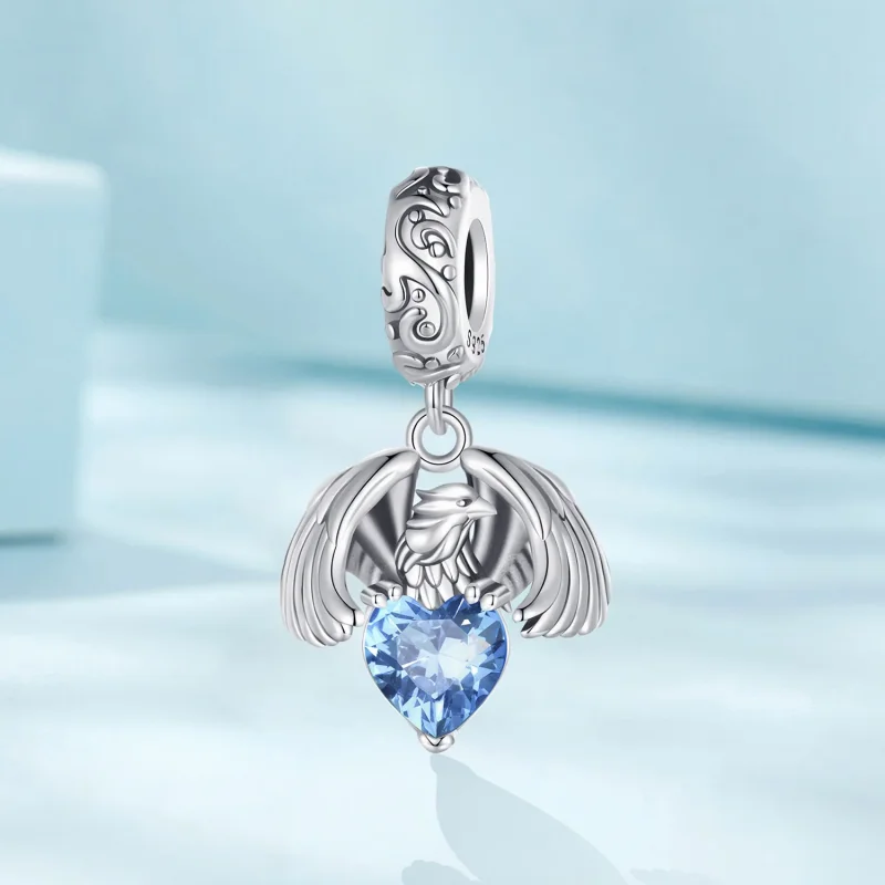(immagine per) Stile Pandora Aquila Bianca Pendente - SCC2636 - Visualizza 2