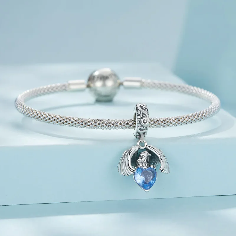 (immagine per) Stile Pandora Aquila Bianca Pendente - SCC2636 - Visualizza 3