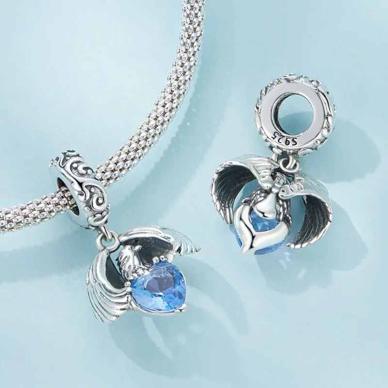 (immagine per) Stile Pandora Aquila Bianca Pendente - SCC2636 - Visualizza 4