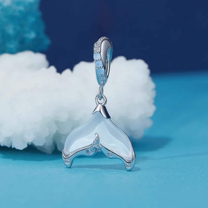 (immagine per) Stile Pandora Coda di Pesce Pendente - BSC916 - Visualizza 2