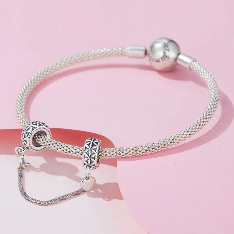 (immagine per) Stile Pandora Fiore della Vita Catena Sicura in Silicone - SCC2632 - Visualizza 3