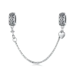 (immagine per) Stile Pandora Fiore della Vita Catena Sicura in Silicone - SCC2632