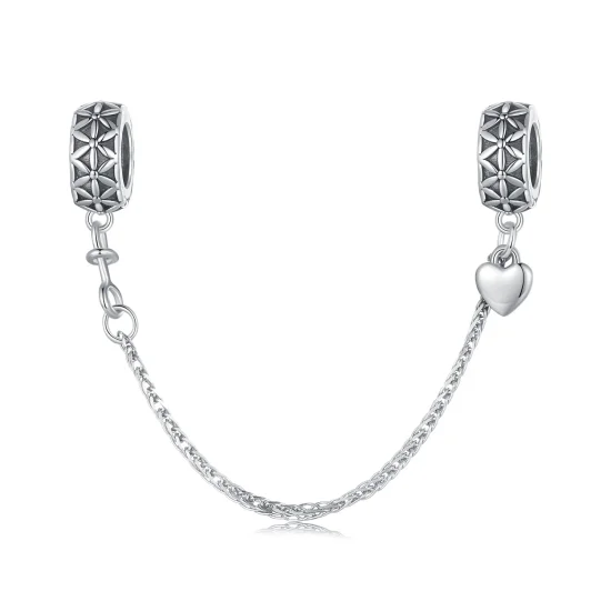(immagine per) Stile Pandora Fiore della Vita Catena Sicura in Silicone - SCC2632