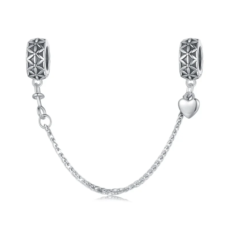 (immagine per) Stile Pandora Fiore della Vita Catena Sicura in Silicone - SCC2632
