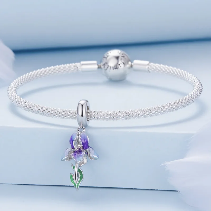 (immagine per) Stile Pandora Iris Dangle - BSC815 - Visualizza 3