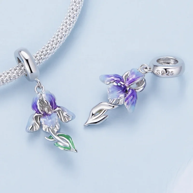 (immagine per) Stile Pandora Iris Dangle - BSC815 - Visualizza 4