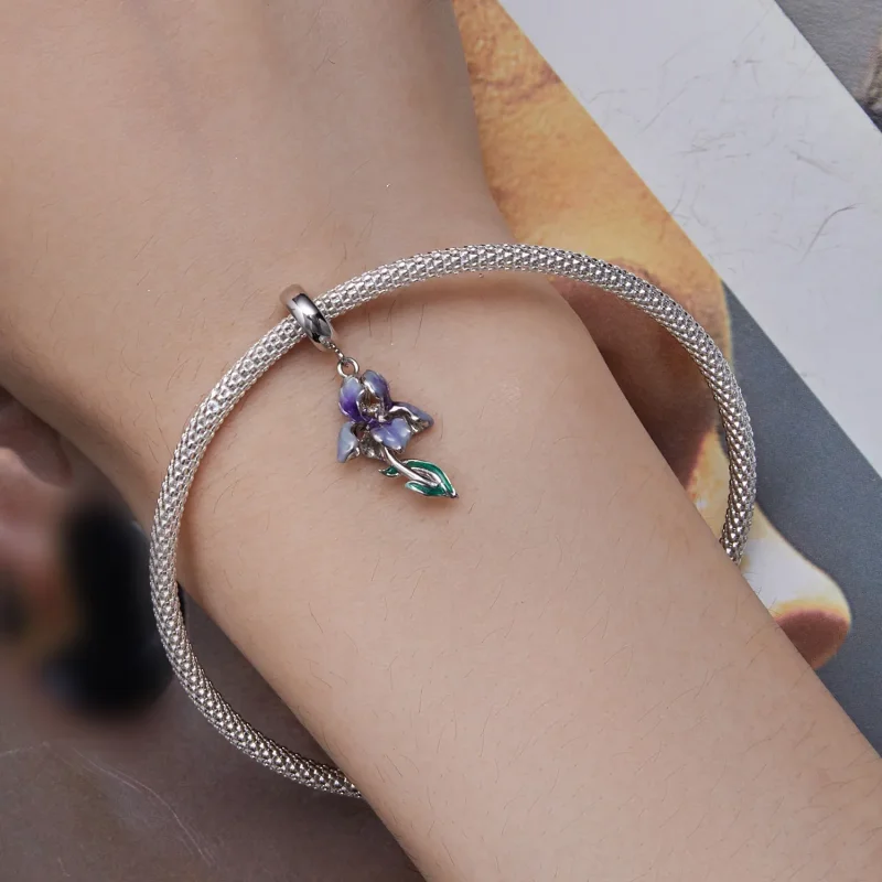 (immagine per) Stile Pandora Iris Dangle - BSC815 - Visualizza 5