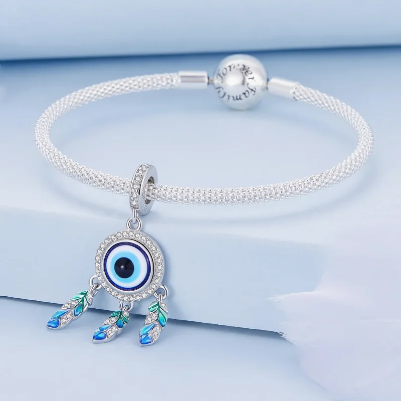 (immagine per) Stile Pandora Pendente Occhio del Diavolo - BSC785 - Visualizza 4