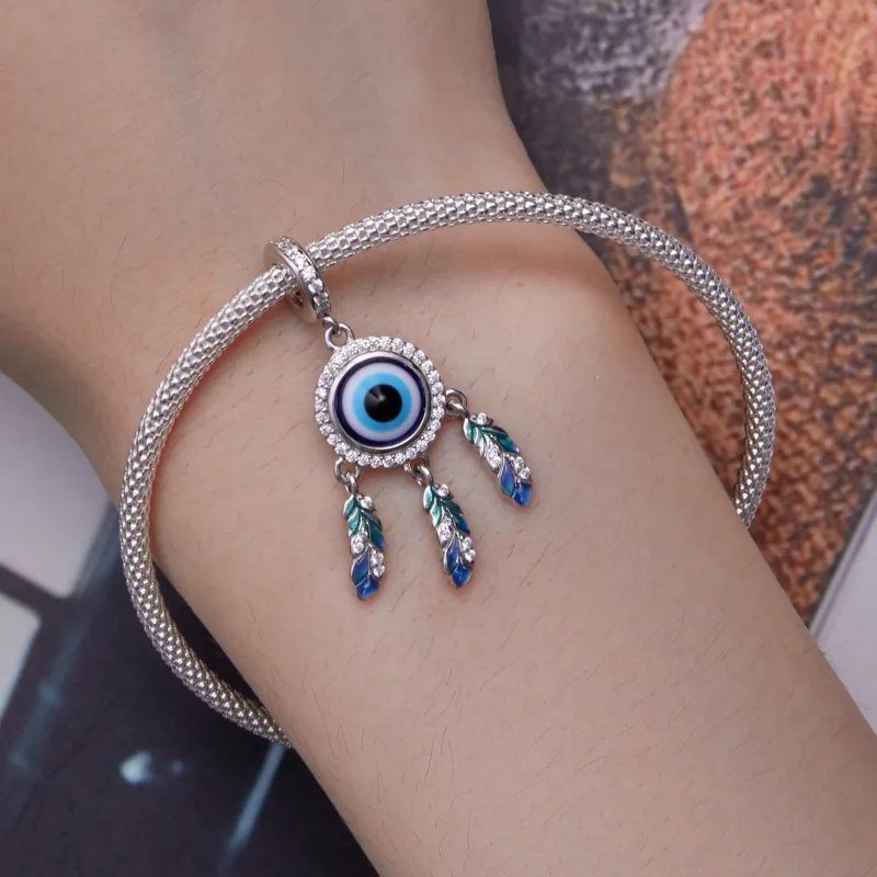 (immagine per) Stile Pandora Pendente Occhio del Diavolo - BSC785 - Visualizza 8
