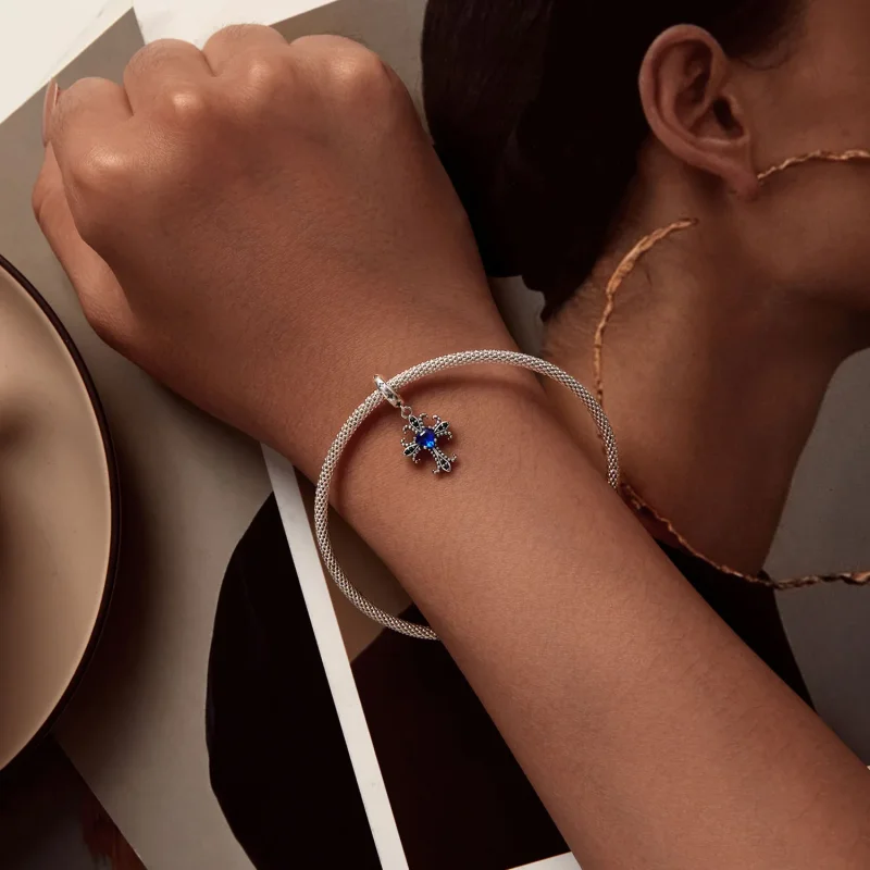 (immagine per) Stile Pandora Retro Croce Pendente - SCC2643 - Visualizza 5