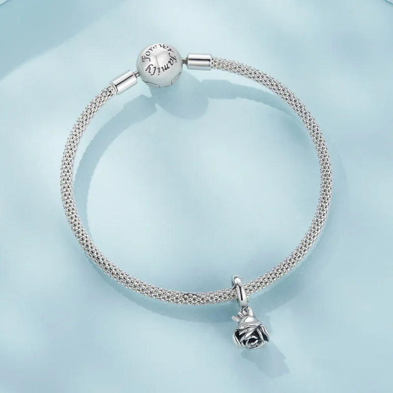 (immagine per) Stile Pandora Rosa Pendente - SCX142 - Visualizza 6