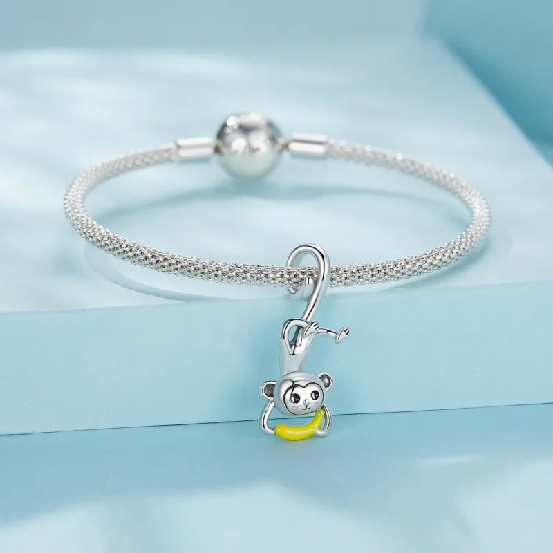 (immagine per) Stile Pandora scimmia pendente - SCC2547 - Visualizza 3