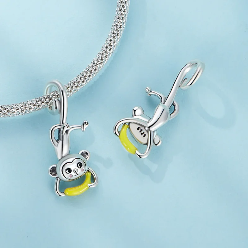 (immagine per) Stile Pandora scimmia pendente - SCC2547 - Visualizza 4