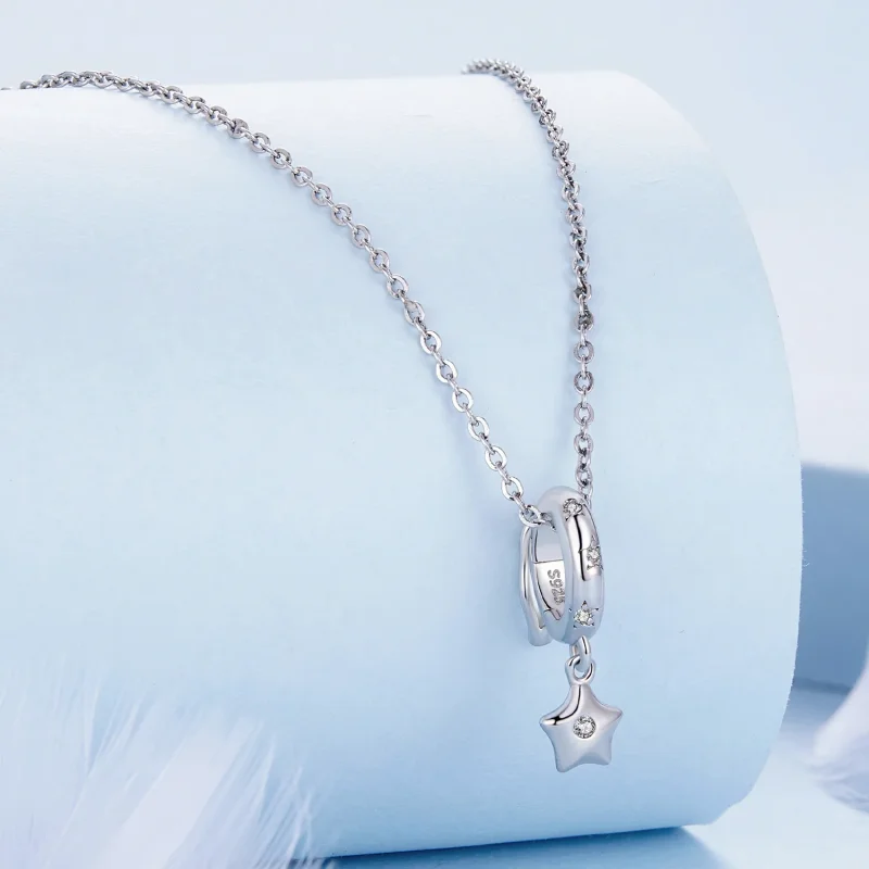 (immagine per) Stile Pandora Spacer Universale con Fibbia a Stella - BSC889 - Visualizza 2