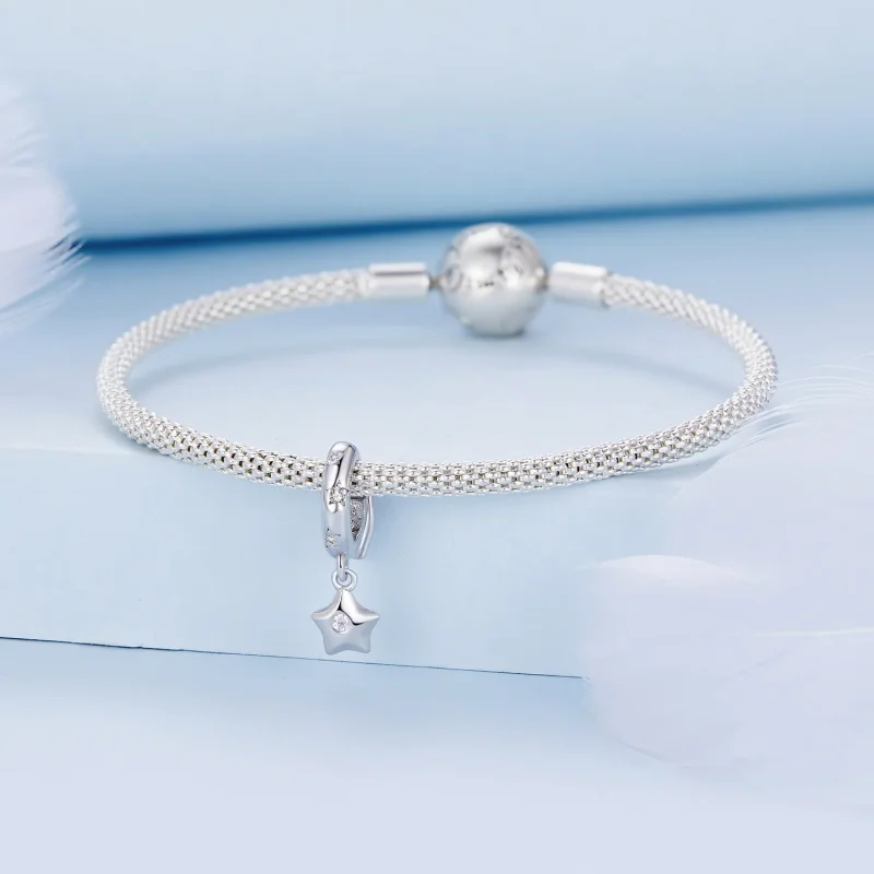 (immagine per) Stile Pandora Spacer Universale con Fibbia a Stella - BSC889 - Visualizza 3