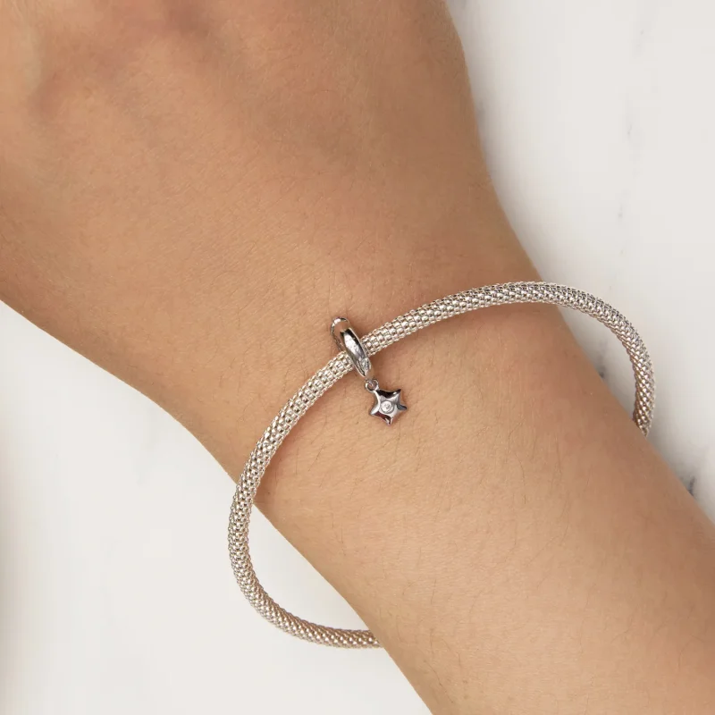 (immagine per) Stile Pandora Spacer Universale con Fibbia a Stella - BSC889 - Visualizza 5