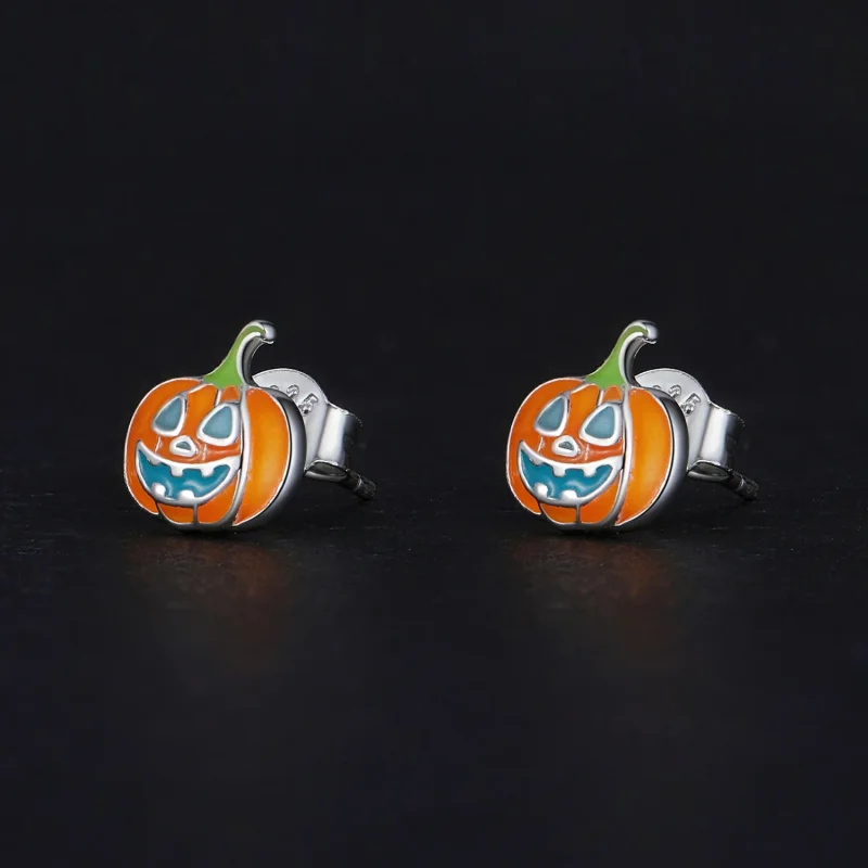 (immagine per) Studi personalizzati a forma di zucca che brillano al buio in stile Pandora - SC - Visualizza 2