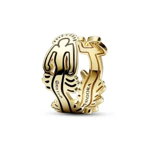 (immagine per) Anello aperto Keith Haring™ x Pandora con figura ondulata - 162226C01