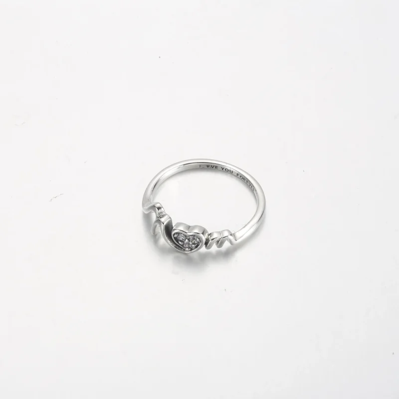 (immagine per) Anello Cuore Mom Pavé - 191149C01 - Visualizza 3