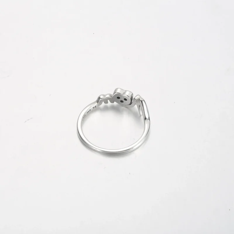 (immagine per) Anello Cuore Mom Pavé - 191149C01 - Visualizza 4