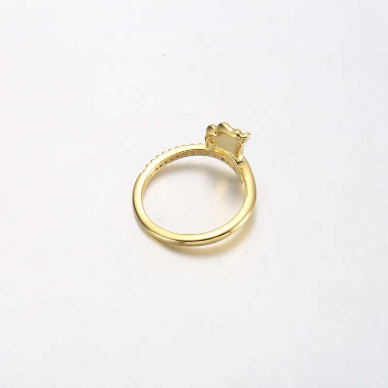 (immagine per) Anello Ginkgo placcato oro 14k - 162444C01 - Visualizza 4