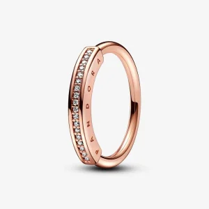 (immagine per) Anello Pandora Signature ID con pavé - 182283C01