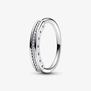 (immagine per) Anello Pandora Signature ID con pavé - 192283C01