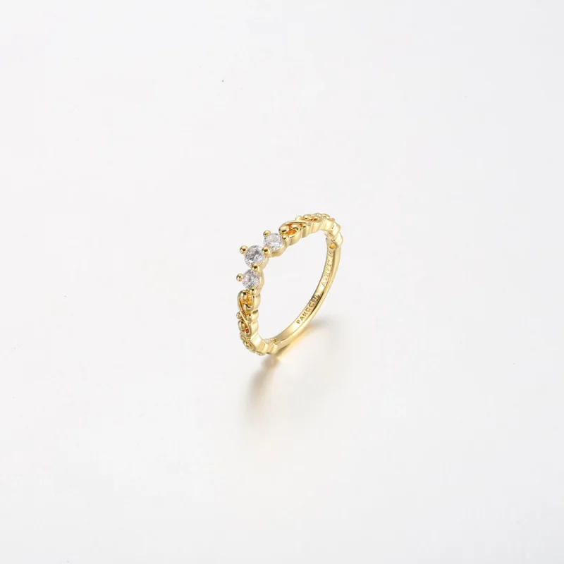 (immagine per) Anello tiara regale ricciolo - 162232C01 - Visualizza 2