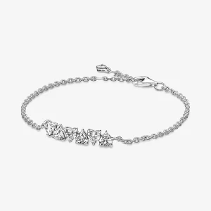 (immagine per) Bracciale a catena con cuori scintillanti senza fine - 591162C01