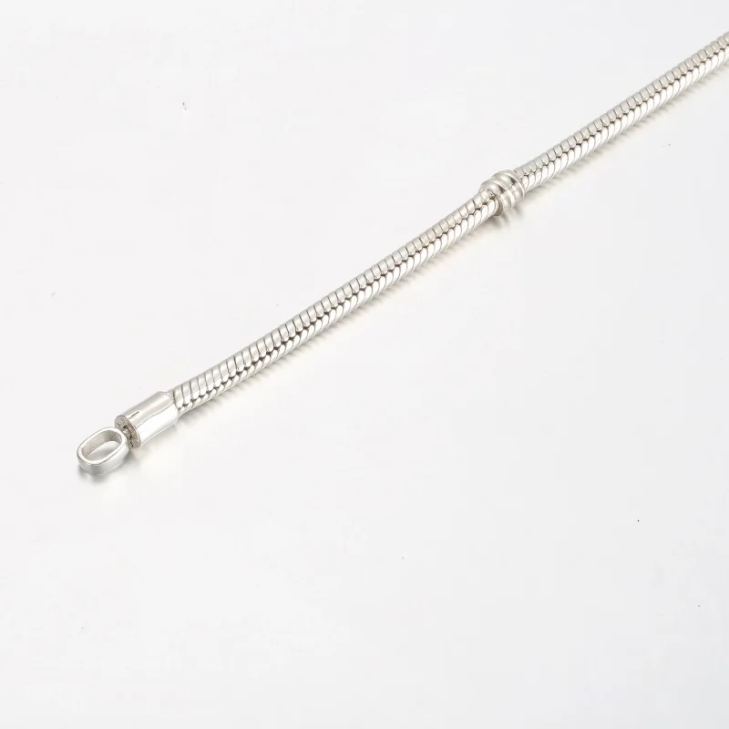 (immagine per) Bracciale Pandora Moments con catena a serpente e chiusura a cuore - 569539C00 - Visualizza 4