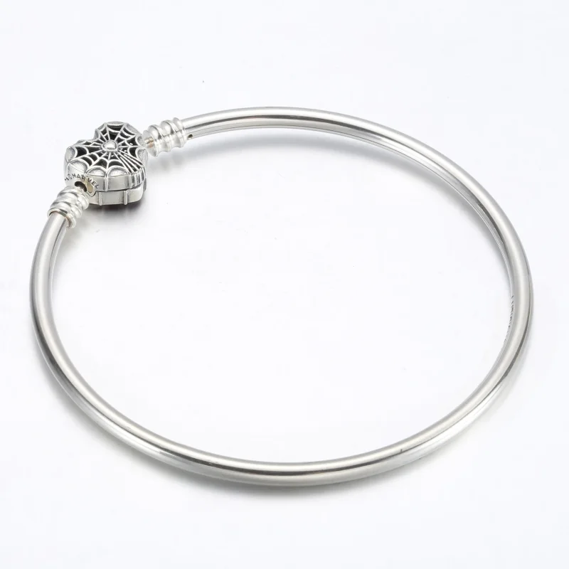 (immagine per) Bracciale rigido Pandora Moments con chiusura maschera Marvel Spider-Man - 59232 - Visualizza 3