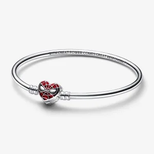 (immagine per) Bracciale rigido Pandora Moments con chiusura maschera Marvel Spider-Man - 592324C01