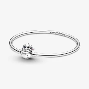 (immagine per) Bracciale rigido Pandora Moments Disney Stitch con chiusura mordace - 591683C01